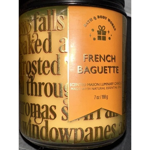 2 NEW BATH & BODY WORKS FRENCH BAGUETTE SCENTED CANDLE SINGLE WICK 7 OZ … - Picture 7 of 14